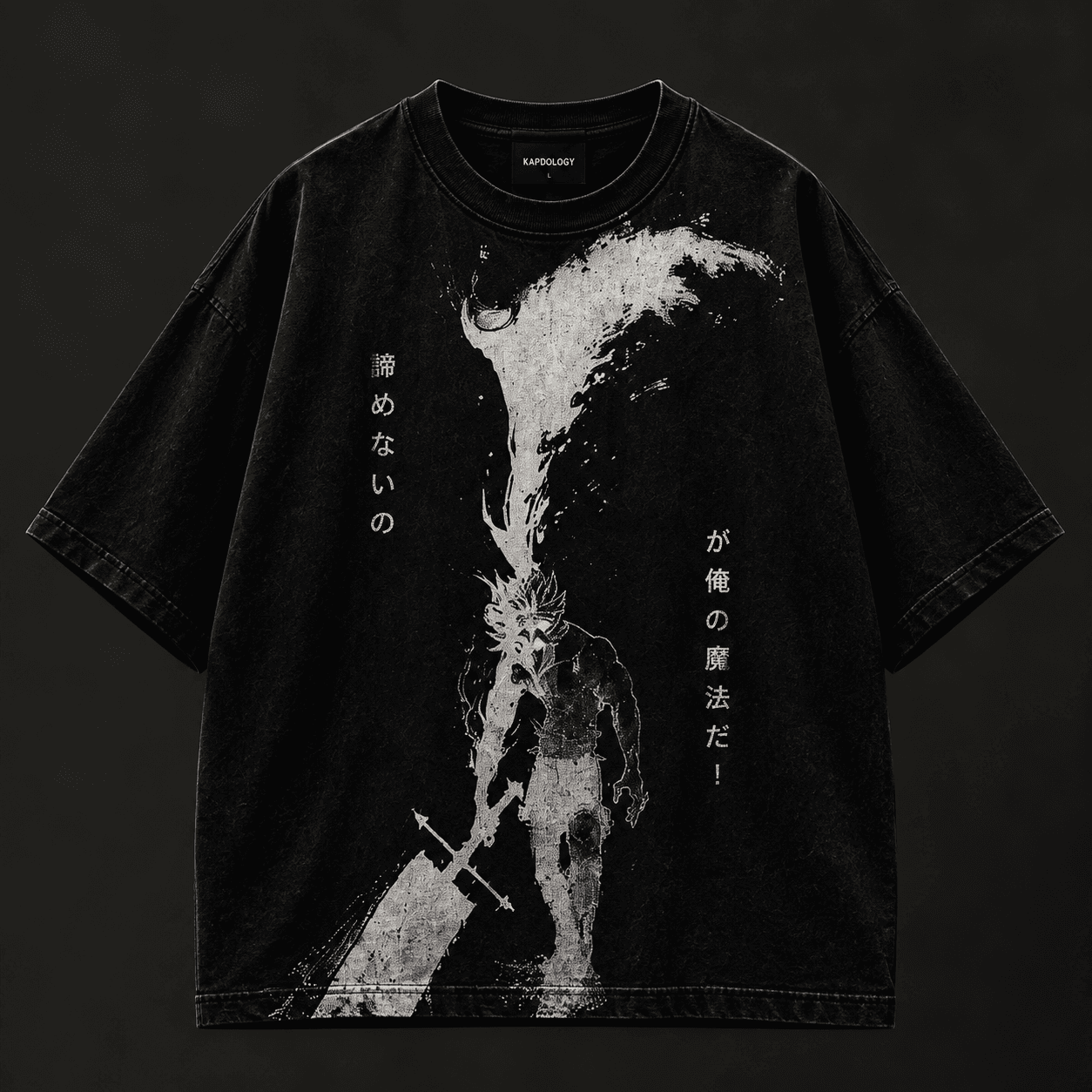 Grunge Ronin Ink Graphic Tee