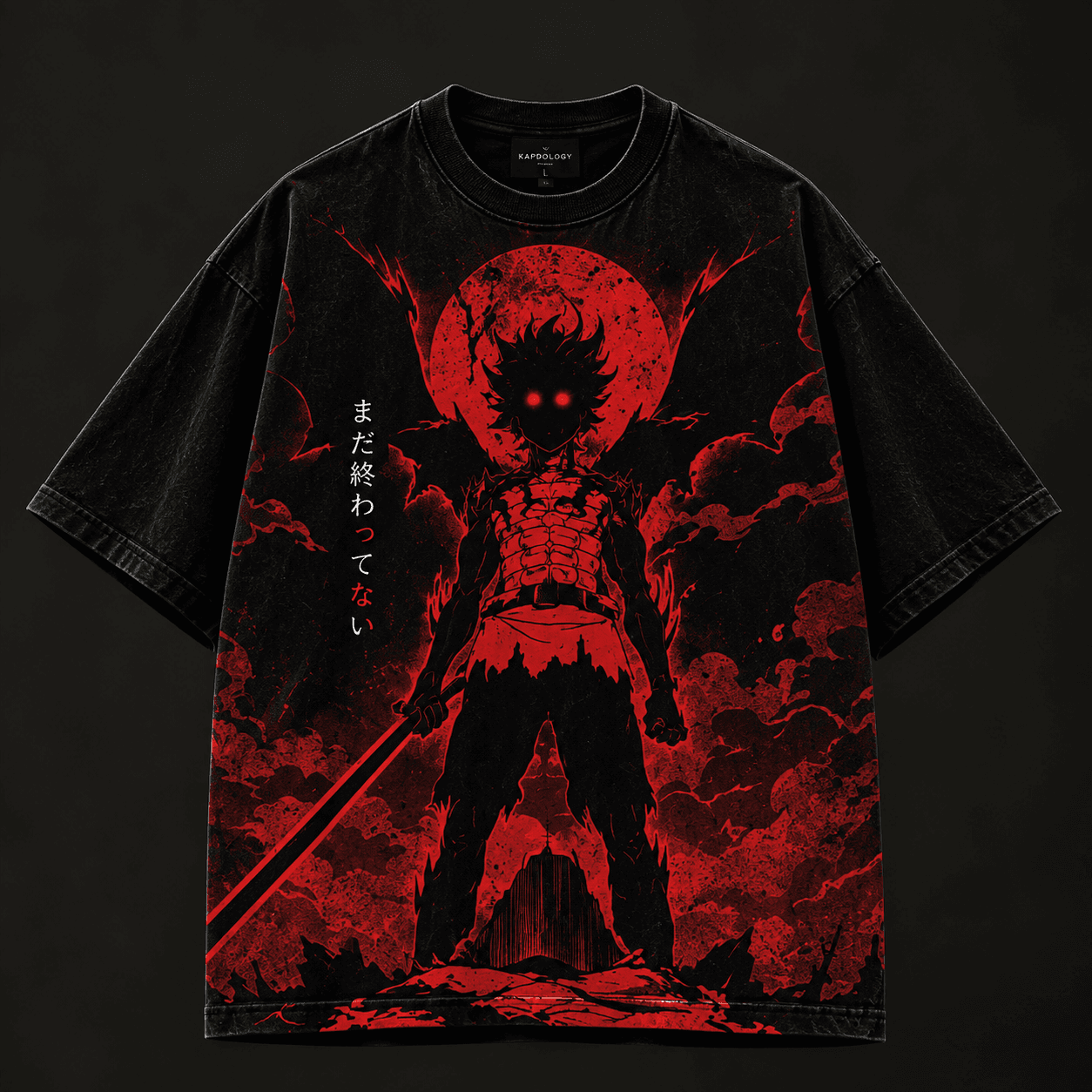 Blood Moon Ronin Oversized Tee