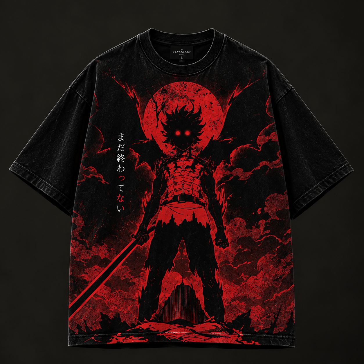 Blood Moon Ronin Oversized Tee